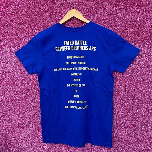 Sasuke & Itachi Uchiha Battle of Bros Naruto Shippuden Tee M - Picture 3 of 4